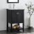 Fresca FCB2304BL-I Manchester 24" Black Traditional Bathroom Vanity