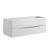 Fresca FCB9048WH-D Tuscany 48" Glossy White Wall Hung Double Sink Modern Bathroom Cabinet