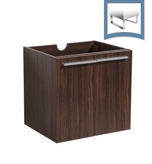 Fresca FCB8058GW Alto 23" Walnut Modern Bathroom Cabinet