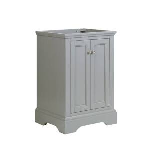 Fresca FCB2424GRV Windsor 24" Gray Textured Traditional Bathroom Cabinet