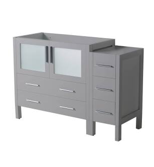Fresca FCB62-3612GR Torino 48" Grey Modern Bathroom Cabinets