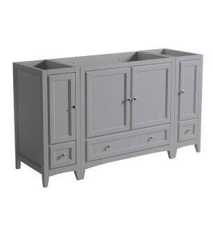 Fresca FCB20-123612GR Oxford 60" Grey Traditional Bathroom Cabinets