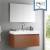 Fresca FVN8010TK Mezzo 40" Teak Modern Bathroom Vanity with Medicine Cabinet