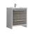 Fresca FCB8130HA-I Allier Rio 30" Ash Gray Modern Bathroom Cabinet with Sink