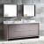 Fresca FVN8172GO Allier 72" Double Sink Modern Bathroom Vanity in Gray Oak