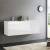 Fresca FCB8093WH-D-I Vista 60" White Modern Bathroom Vanity with Integrated Double Sink