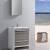 Fresca FVN8130HA Allier Rio 30" Ash Gray Modern Bathroom Vanity with Medicine Cabinet