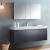 Fresca FVN8360GG Valencia 60" Dark Slate Gray Wall Hung Modern Bathroom Vanity with Medicine Cabinet