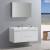 Fresca FVN8348WH Valencia 48" Glossy White Wall Hung Modern Bathroom Vanity with Medicine Cabinet