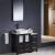 Fresca FVN62-2412ES-VSL Torino 36" Modern Bathroom Vanity with Side Cabinet and Vessel Sink in Espresso