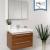 Fresca FVN8080TK Medio 32" Teak Modern Bathroom Vanity with Medicine Cabinet