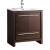 Fresca FCB8130WG-I Allier 30" Wenge Brown Modern Bathroom Cabinet with Sink