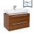 Fresca FCB8080TK-I Medio 32" Teak Modern Bathroom Cabinet with Vessel Sink