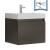 Fresca FCB8006GO-I Nano 24" Gray Oak Modern Bathroom Cabinet with Integrated Sink