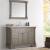 Fresca FVN2248SA Kingston 49" Antique Silver Traditional Bathroom Vanity with Mirror