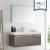 Fresca FVN8092GO Vista 48" Gray Oak Wall Hung Modern Bathroom Vanity with Medicine Cabinet