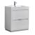 Fresca FCB8430WH-I Valencia 30" Glossy White Free Standing Modern Bathroom Vanity