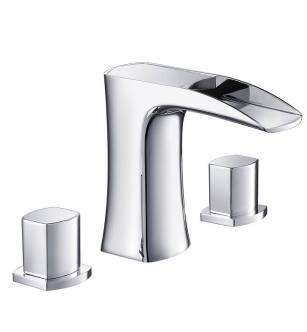 Fresca FFT3076CH Fortore Widespread Mount Bathroom Faucet in Chrome
