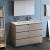 Fresca FVN93-2424MGO-D Lazzaro 48" Gray Wood Free Standing Double Sink Modern Bathroom Vanity with Medicine Cabinet