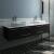 Fresca FCB6172ES-VSL-D-CWH-V Lucera 72" Espresso Wall Hung Modern Bathroom Cabinet with Top & Double Vessel Sinks