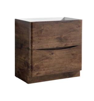 Fresca FCB9132RW Tuscany 32" Rosewood Free Standing Modern Bathroom Cabinet