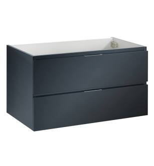 Fresca FCB8336GG Valencia 36" Dark Slate Gray Wall Hung Modern Bathroom Cabinet