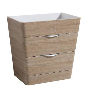 Fresca FCB8532WK Milano 32" White Oak Modern Bathroom Cabinet