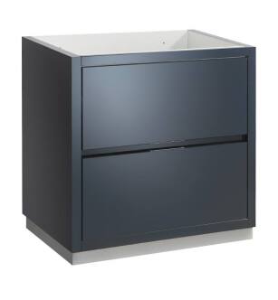 Fresca FCB8430GG Valencia 30" Dark Slate Gray Free Standing Modern Bathroom Cabinet