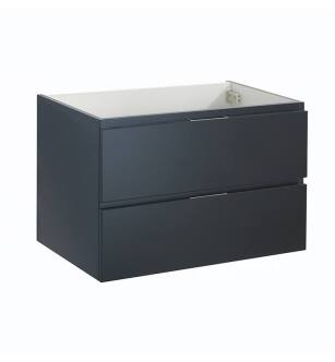 Fresca FCB8330GG Valencia 30" Dark Slate Gray Wall Hung Modern Bathroom Cabinet