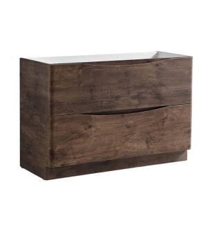 Fresca FCB9148RW Tuscany 48" Rosewood Free Standing Modern Bathroom Cabinet