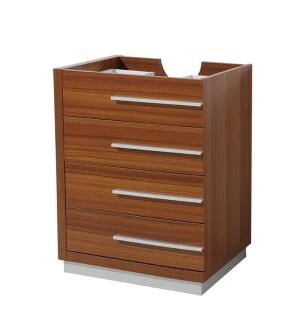 Fresca FCB8024TK Livello 24" Teak Modern Bathroom Cabinet