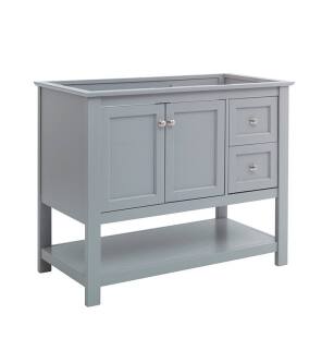 Fresca FCB2340GR Manchester 40" Gray Traditional Bathroom Cabinet