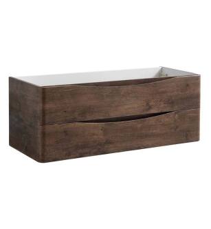 Fresca FCB9048RW Tuscany 48" Rosewood Wall Hung Modern Bathroom Cabinet