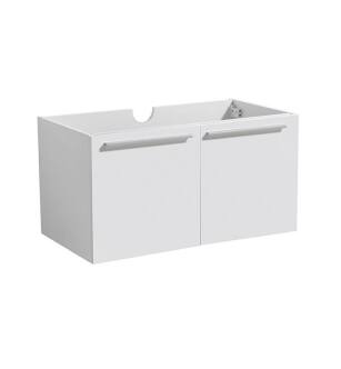 Fresca FCB8089WH Vista 30" White Modern Bathroom Vanity