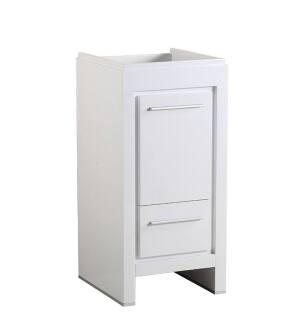Fresca FCB8118WH Allier 16" White Modern Bathroom Cabinet