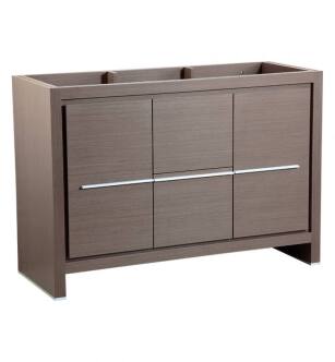 Fresca FCB8148GO Allier 48" Gray Oak Modern Bathroom Cabinet