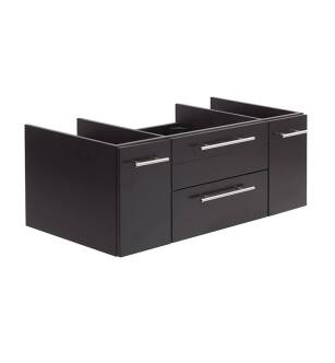 Fresca FCB6142ES-UNS Lucera 42" Espresso Wall Hung Undermount Sink Modern Bathroom Cabinet