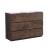 Fresca FCB93-2424RW-D Lazzaro 48" Rosewood Free Standing Double Sink Modern Bathroom Cabinet