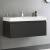 Fresca FCB8011BW-I Mezzo 48" Black Modern Bathroom Vanity with Integrated Sink