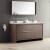 Fresca FVN8119GO Allier 60" Gray Oak Modern Double Sink Bathroom Vanity