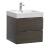 Fresca FCB8324GO-I Valencia 24" Gray Oak Wall Hung Modern Bathroom Vanity