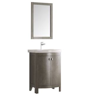 Fresca FVN2301SA-CMB Greenwich 25" Antique Silver Traditional Bathroom Vanity