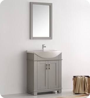 Fresca FCB2303GR-I Hartford 30" Gray Traditional Bathroom Vanity