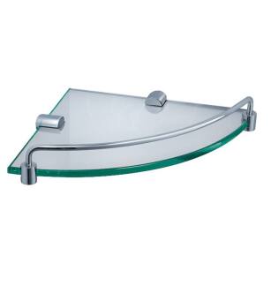 Fresca FAC0248 Corner Shelf with Railing