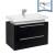 Fresca FCB8080BW-I Medio 32" Black Modern Bathroom Cabinet with Vessel Sink