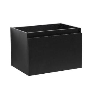 Fresca FCB8007BW Mezzo 30" Black Modern Bathroom Vanity
