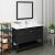 Fresca FVN2348BL Manchester 48" Black Traditional Bathroom Vanity with Mirror