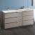 Fresca FCB93-301230MGO-D-I Lazzaro 72" Gray Wood Free Standing Double Sink Modern Bathroom Cabinet with Integrated Sinks