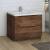 Fresca FCB9140RW-I Tuscany 40" Rosewood Free Standing Modern Bathroom Cabinet with Integrated Sink