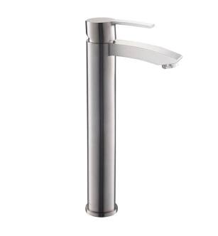 Fresca FFT3112BN Livenza Single Hole Vessel Mount Bathroom Faucet in Brushed Nickel